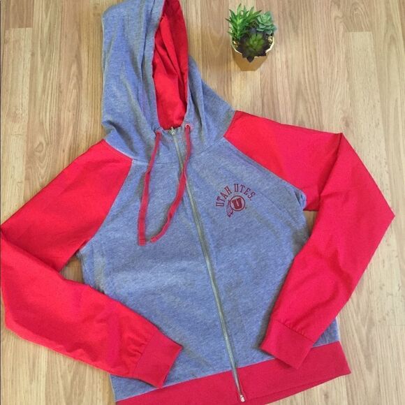 VICTORIA’S SECRET PINK Utah Utes Reversible Jacket - Picture 1 of 10